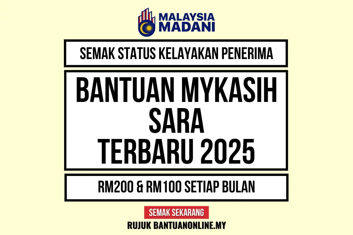 semak kelayakan mykasih sara