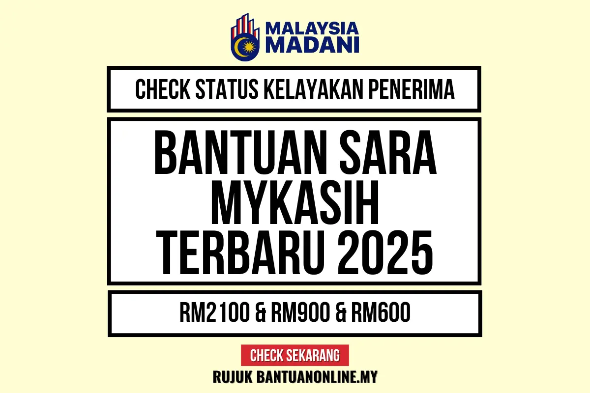 CHECK STATUS SARA MYKASIH 2025