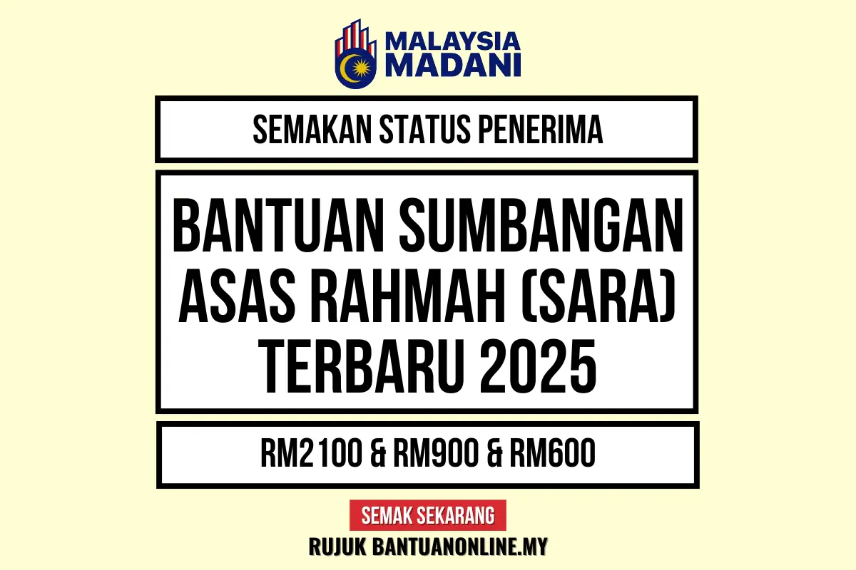 sumbangan asas rahmah 2025 semak