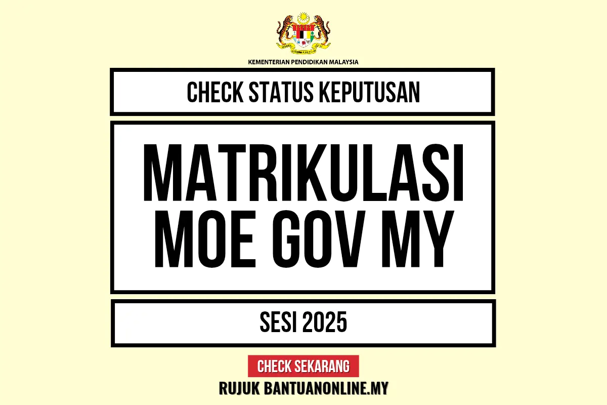 MATRIKULASI MOE GOV MY