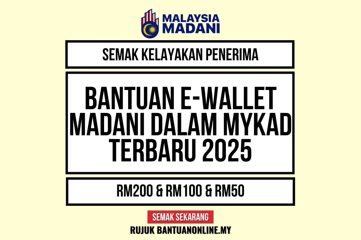 EWALLET MADANI DALAM KAD 2025