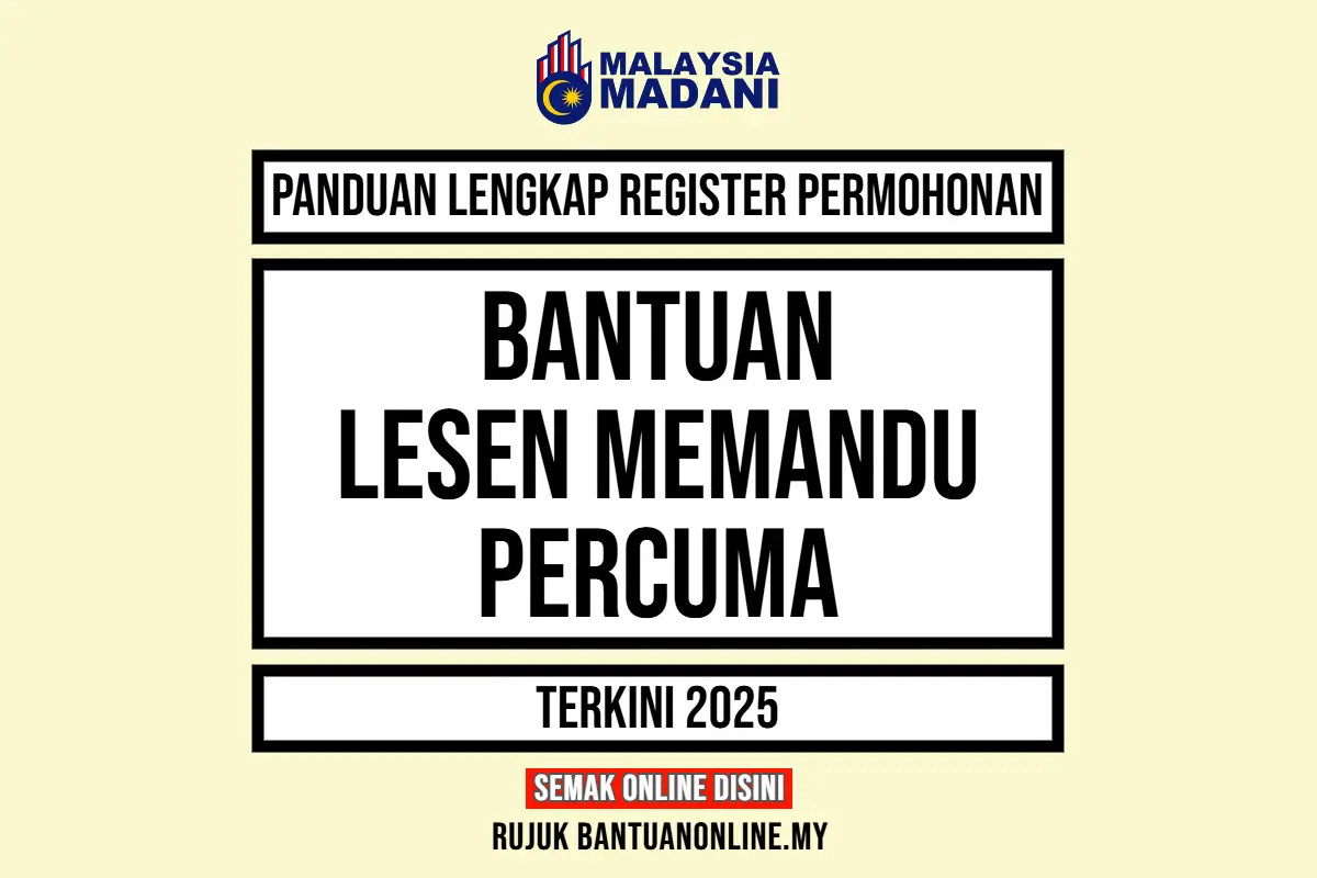 REGISTER LESEN MEMANDU PERCUMA