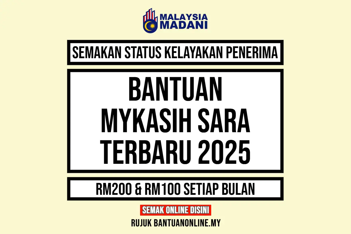 SEMAK SARA MYKASIH 2025