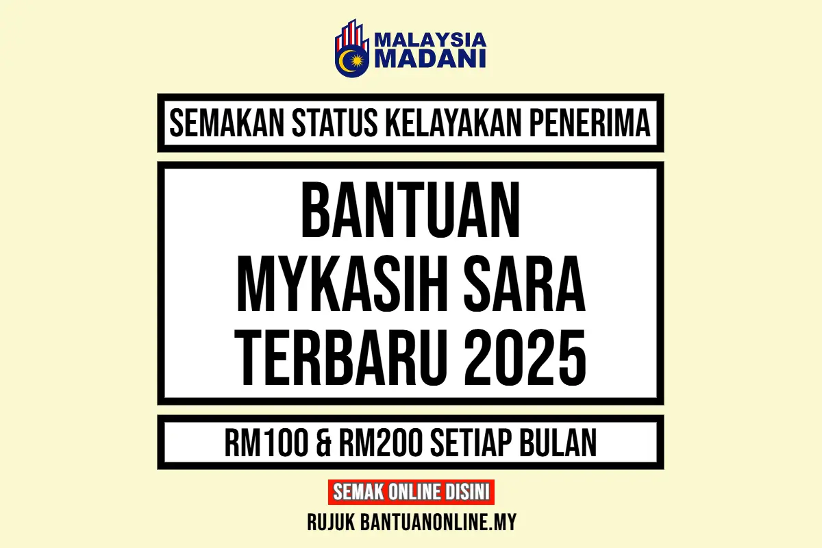 SEMAK STATUS MYKASIH SARA