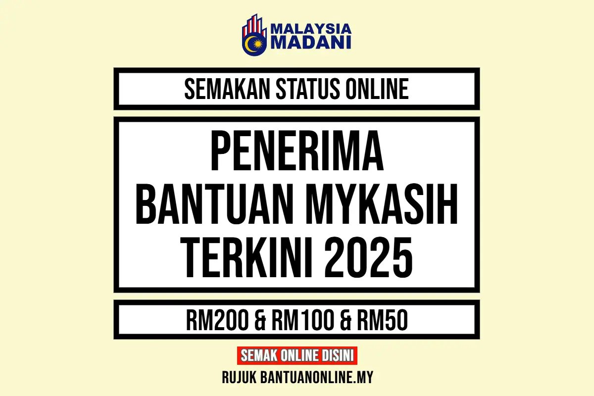 SEMAKAN MYKASIH ONLINE TERKINI 2025
