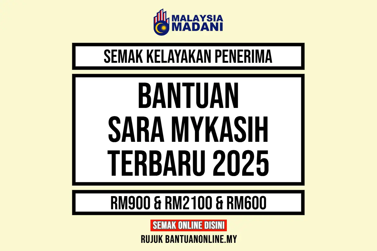 SEMAKAN STATUS SARA MYKASIH 2025