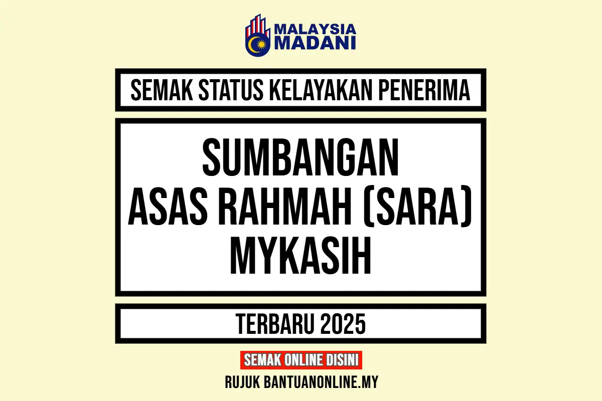 SEMAKAN SUMBANGAN ASAS RAHMAH 2025 MYKASIH