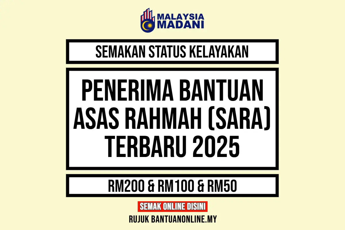 BANTUAN ASAS RAHMAH SEMAK