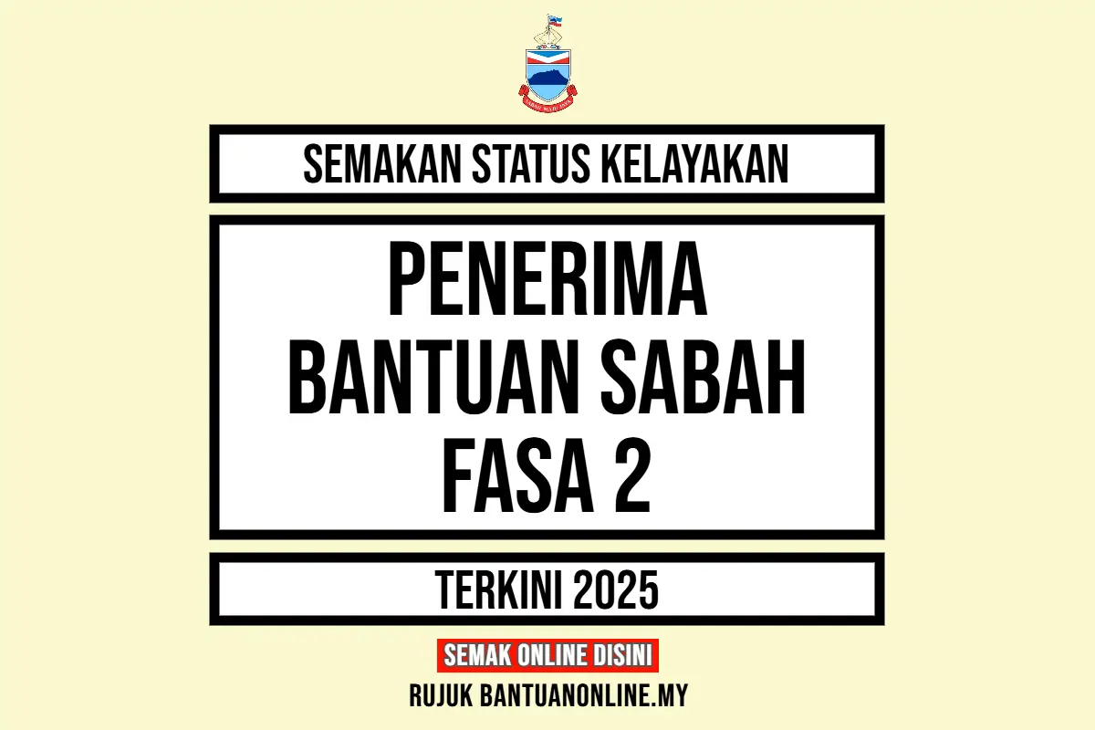 BANTUAN SABAH 900 SEMAKAN