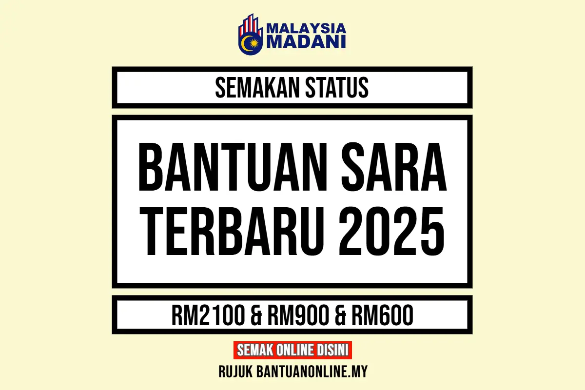 BANTUAN SARA 2025 TERBARU