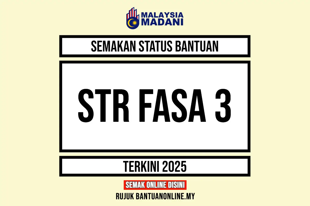 BANTUAN STR FASA 3 2025