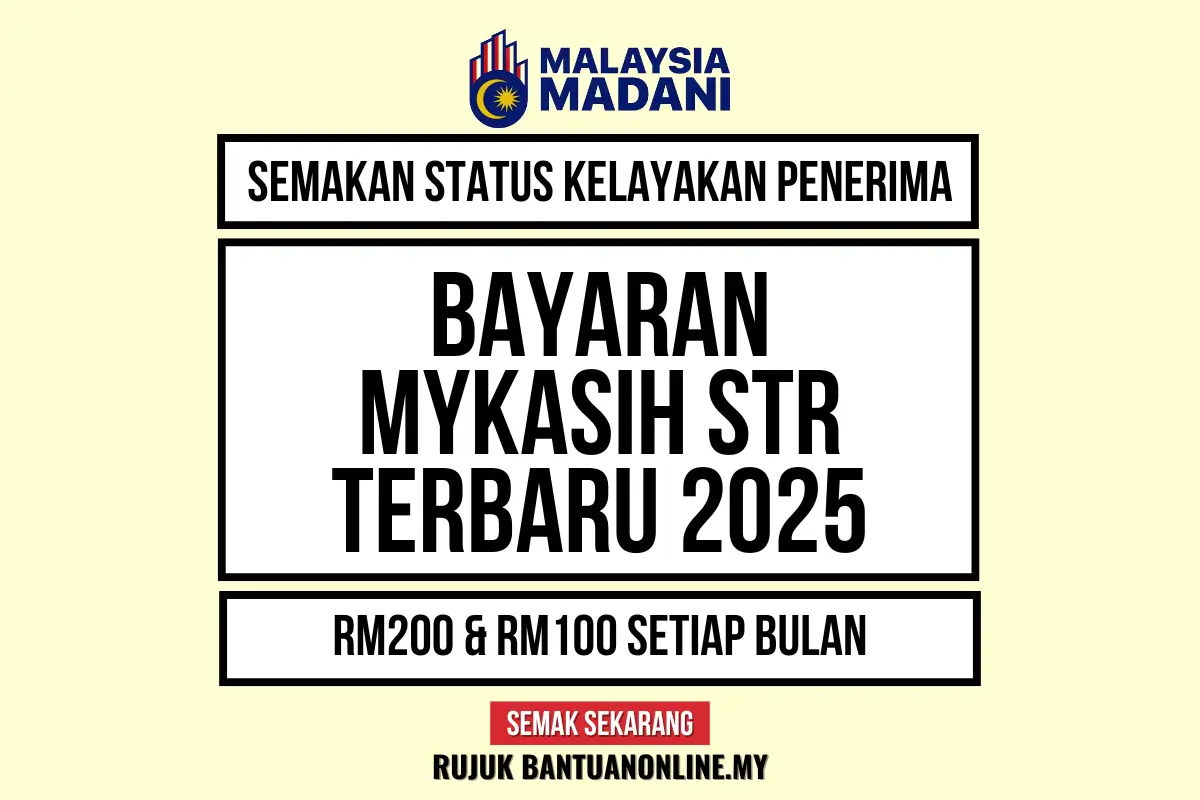 SEMAKAN STATUS MYKASIH STR 2025
