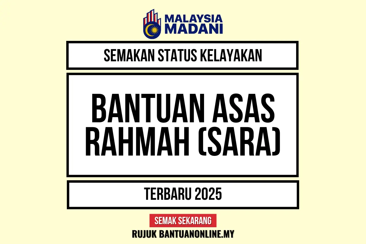 BTR HASIL GOV MY SEMAKAN STATUS KELAYAKAN SAMA ADA LAYAK ATAU TIDAK PENERIMA SESI 2025