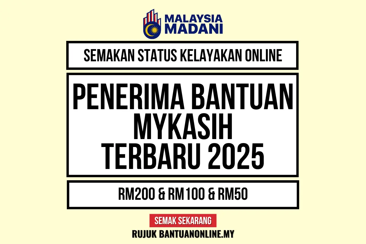 SEMAK MYKASIH ONLINE TERKINI 2025