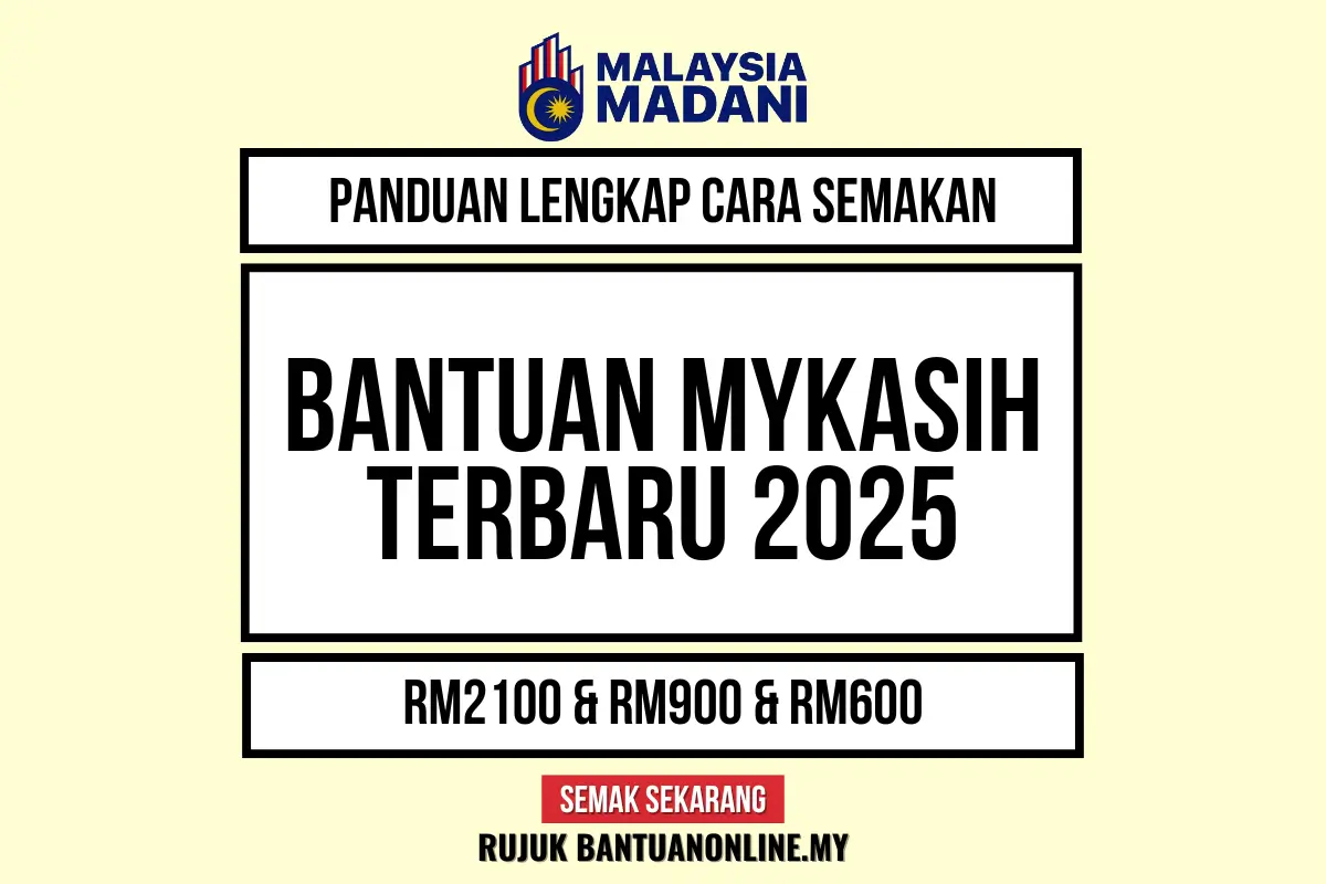CARA SEMAKAN MYKASIH 2025
