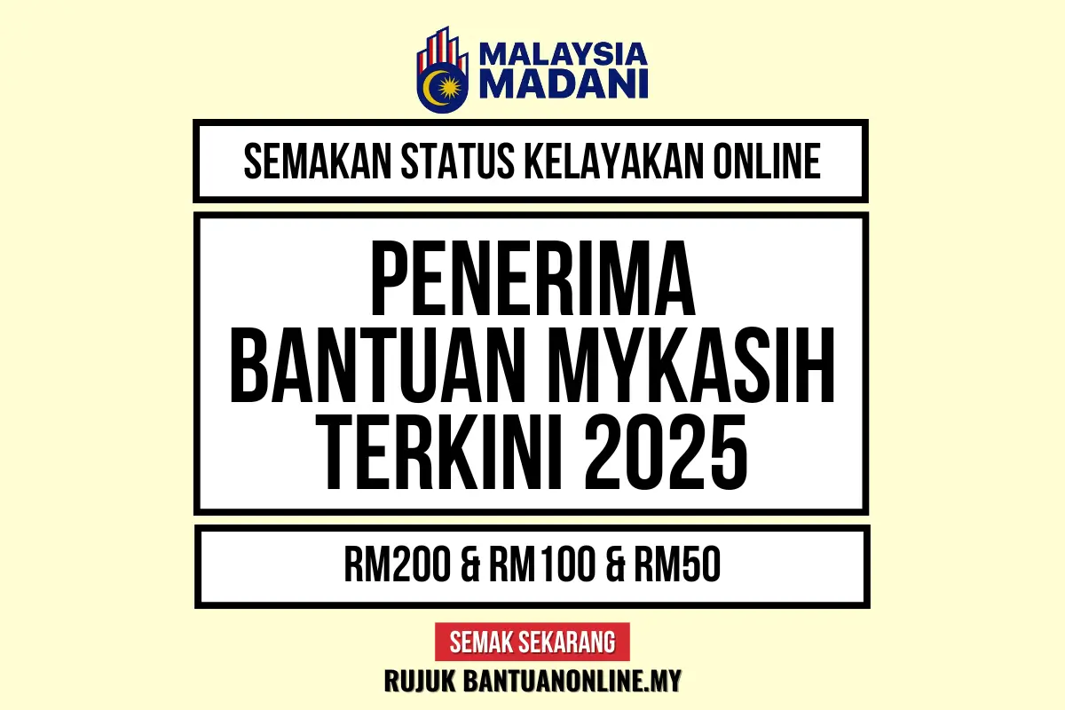 SEMAK STATUS MYKASIH ONLINE