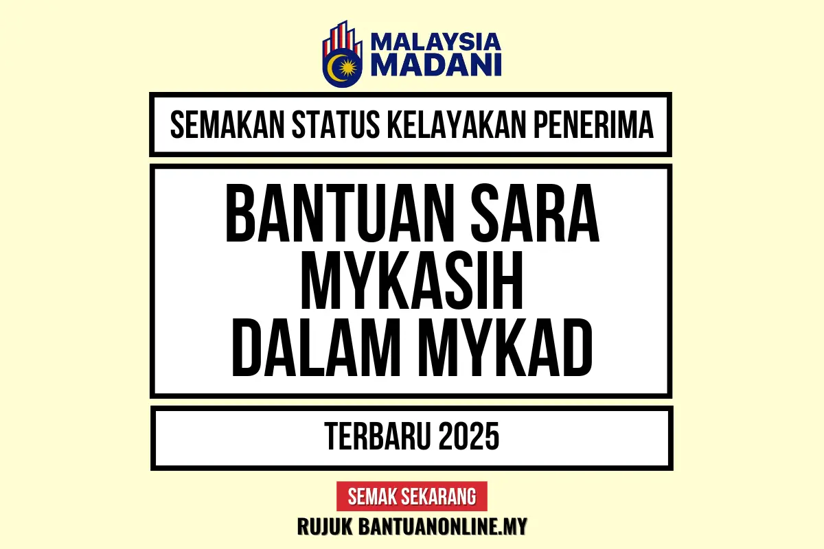 SARA MYKASIH DALAM MYKAD 2025