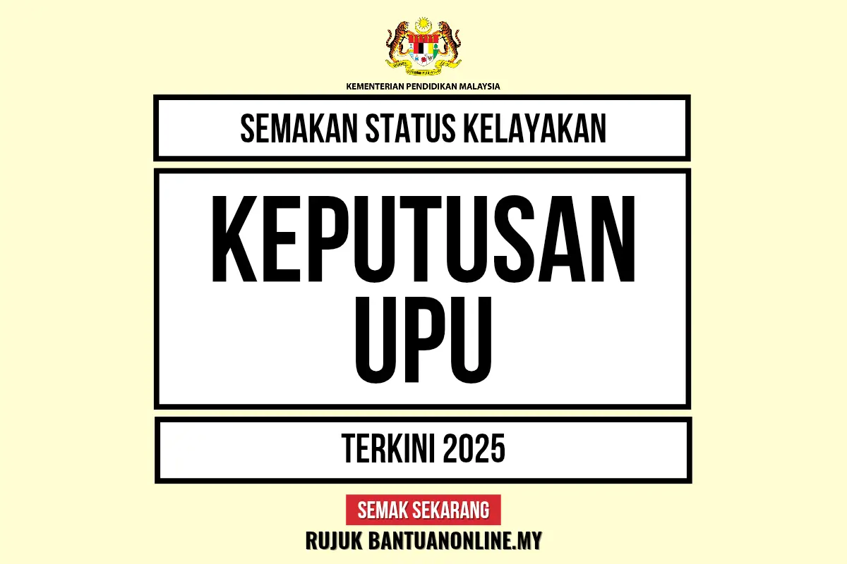 SEMAKAN UPU 2025