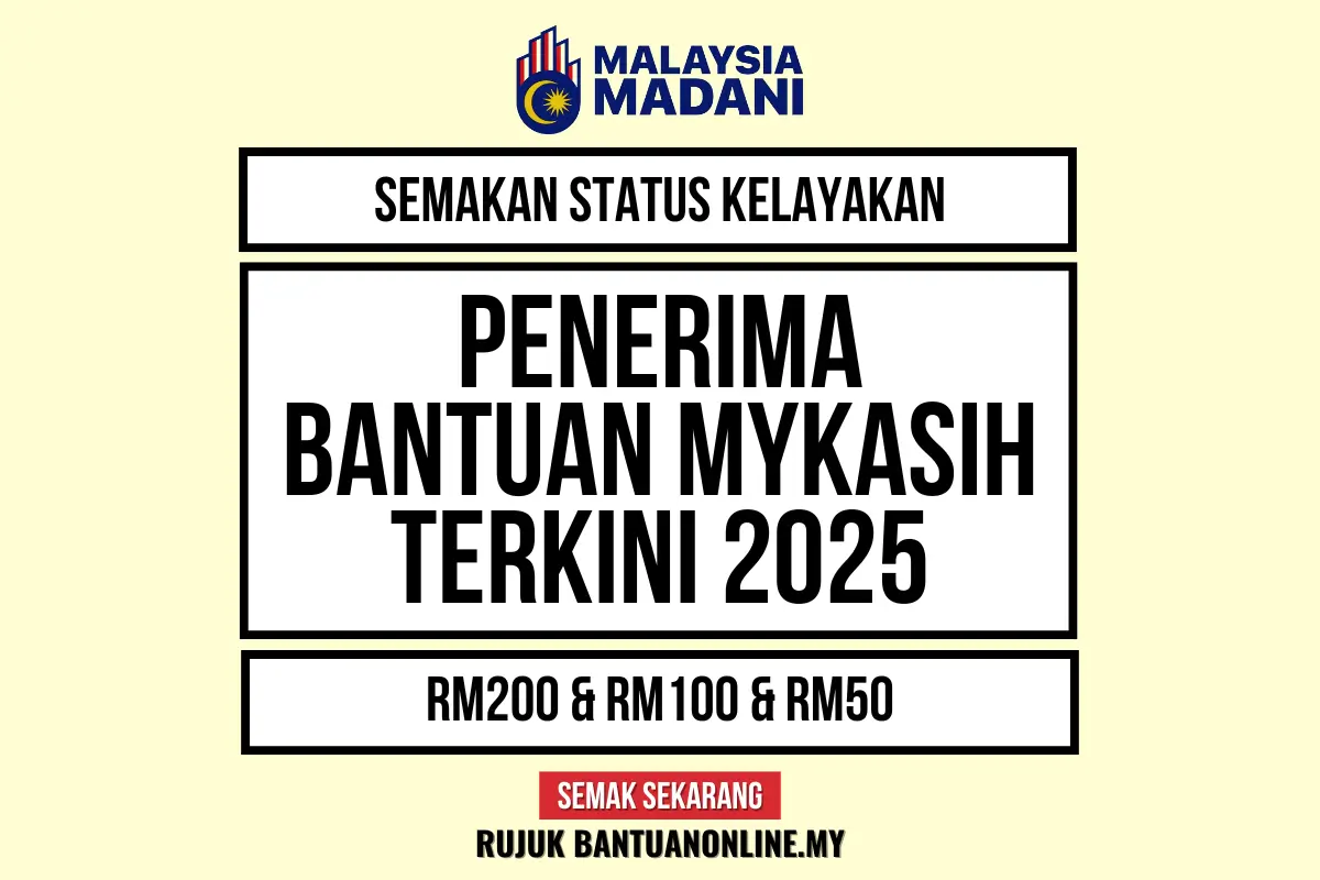 SEMAKAN TERKINI MYKASIH ONLINE 2025