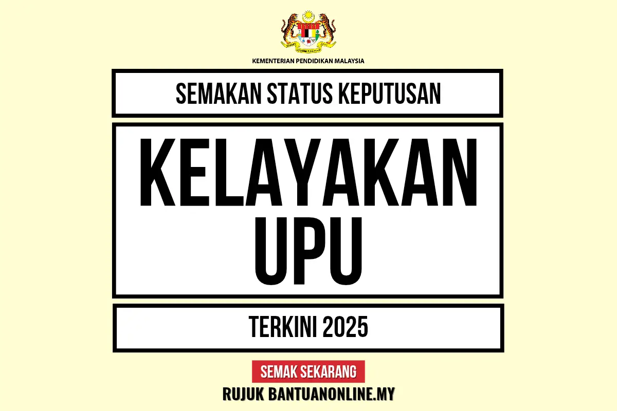 SEMAKAN JPT UPU 2025