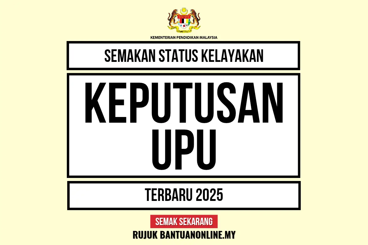 SEMAKAN UPU 2025