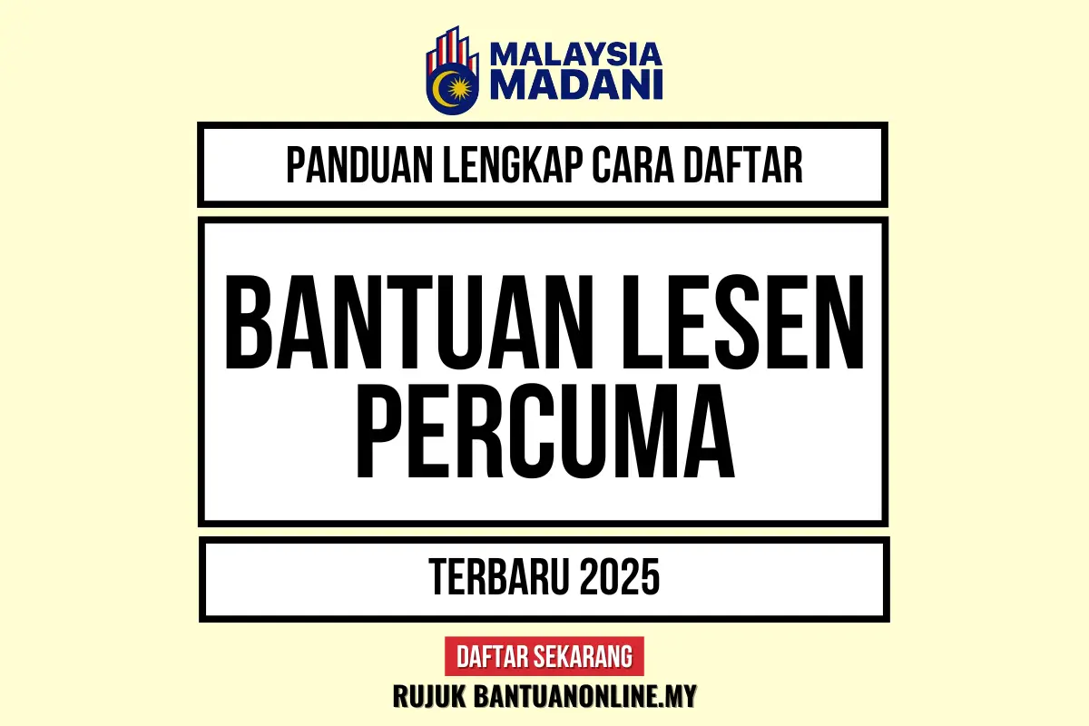 PENDAFTARAN LESEN MEMANDU PERCUMA ONLINE 2025