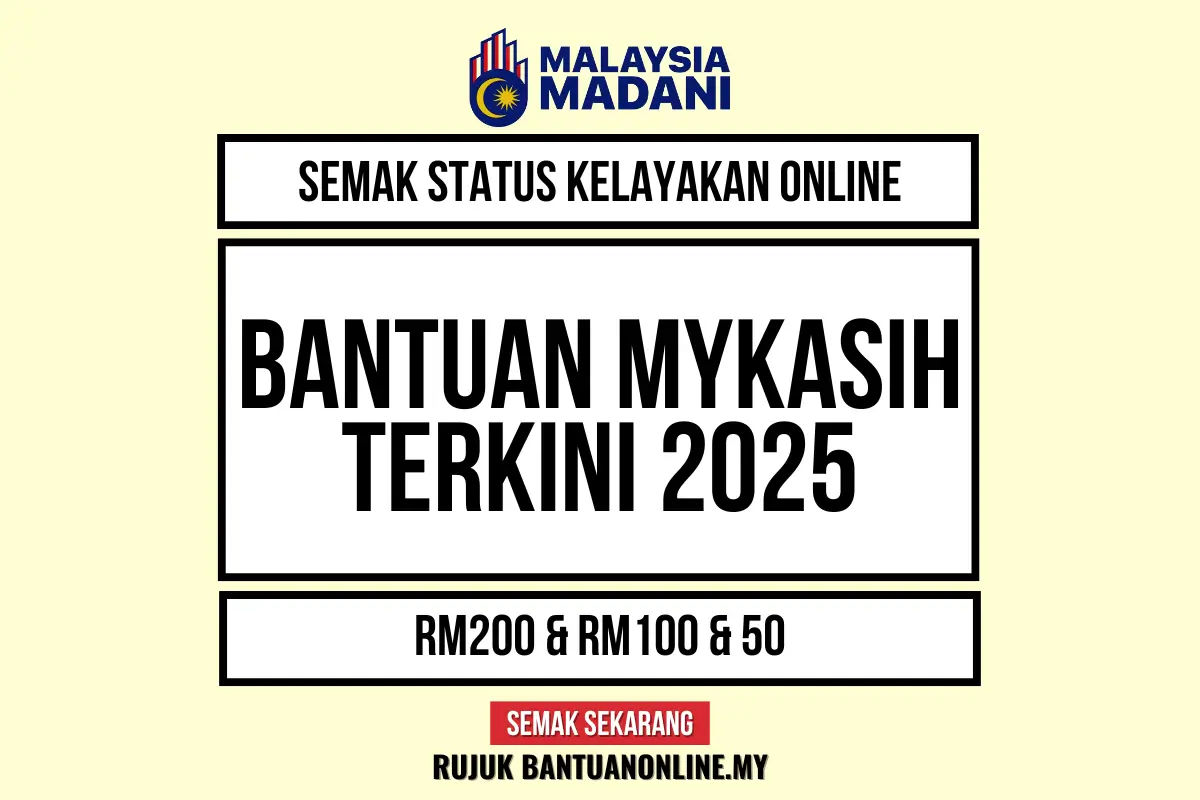 SEMAK MYKASIH ONLINE TERKINI 2025