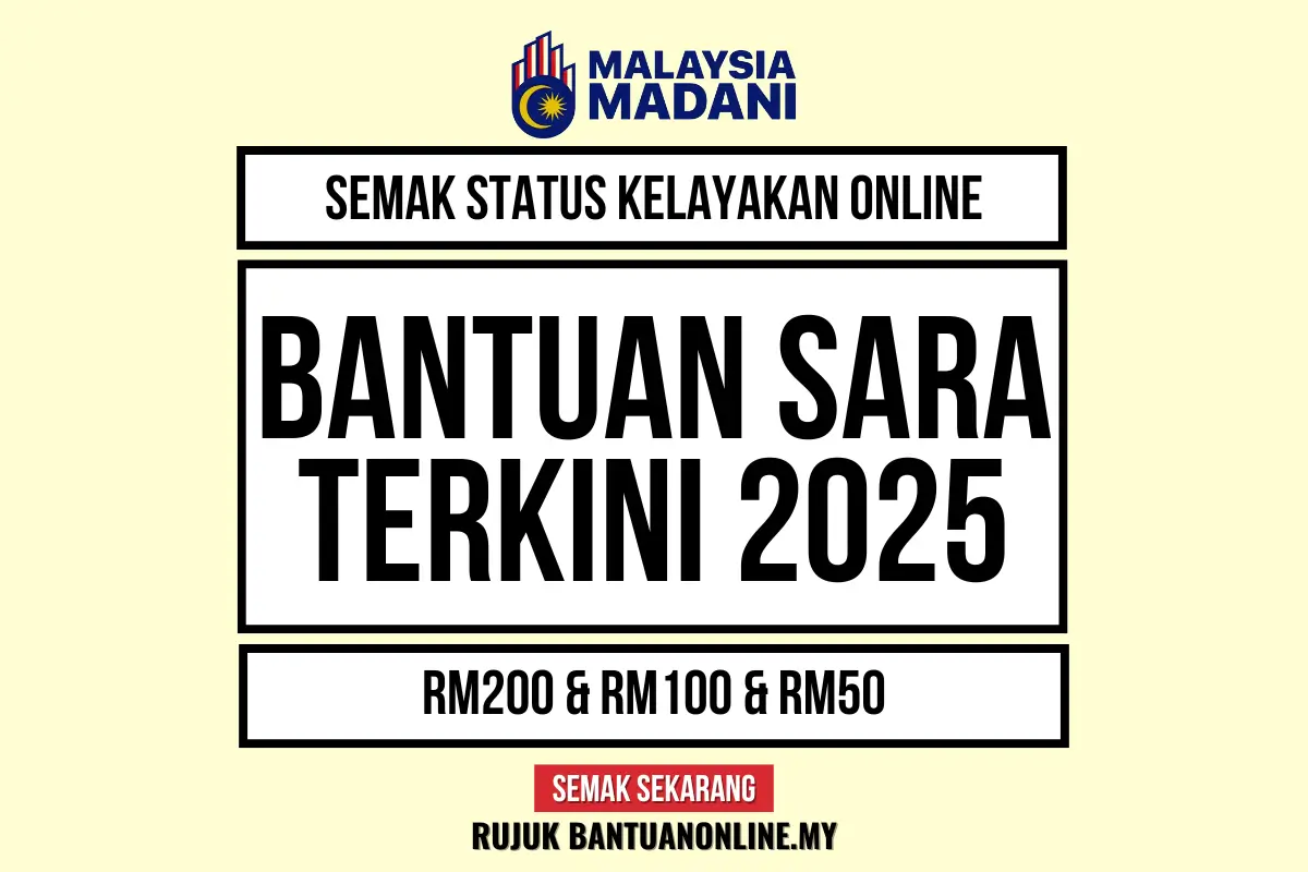 SEMAK SARA ONLINE 2025