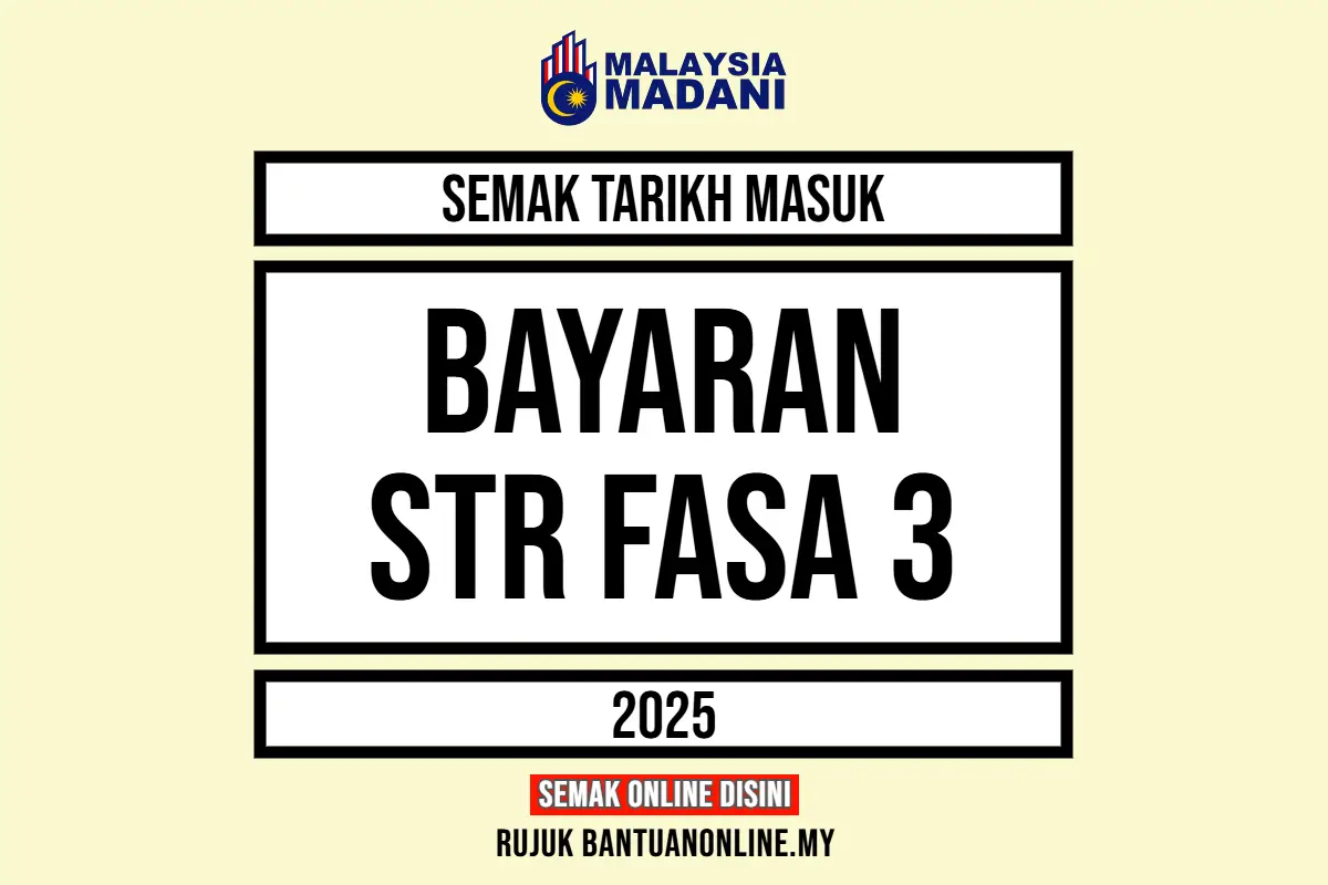 CARA SEMAK STR 2025