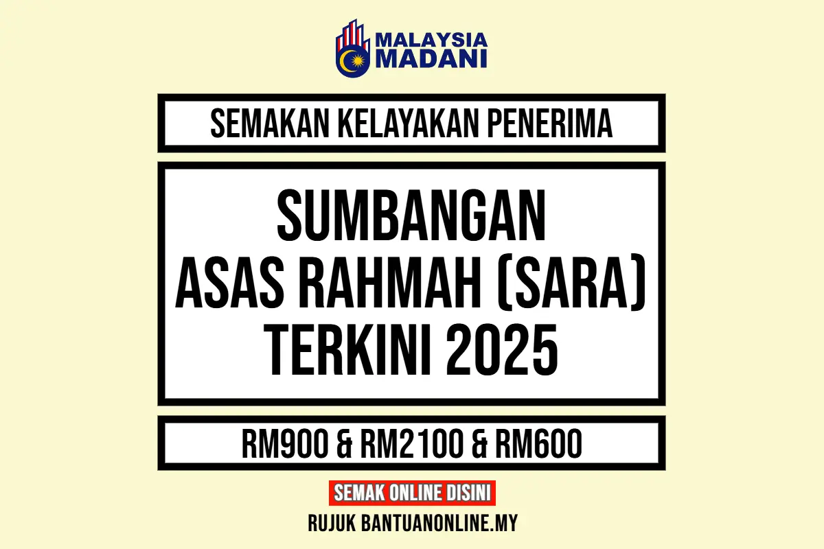 CARA SEMAKAN SUMBANGAN ASAS RAHMAH