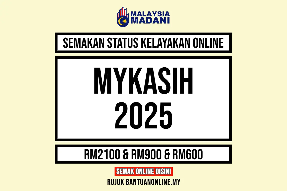 MY KASIH SEMAKAN ONLINE