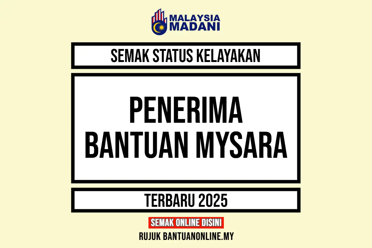 MYSARA SEMAK STATUS 2025