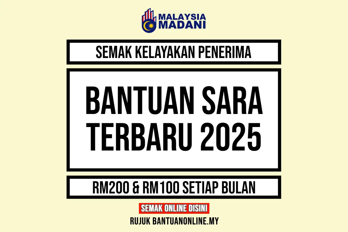 SEMAK SARA 2025 ONLINE