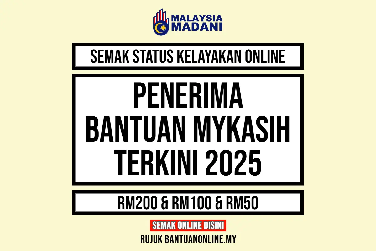 SEMAKAN MYKASIH ONLINE TERKINI