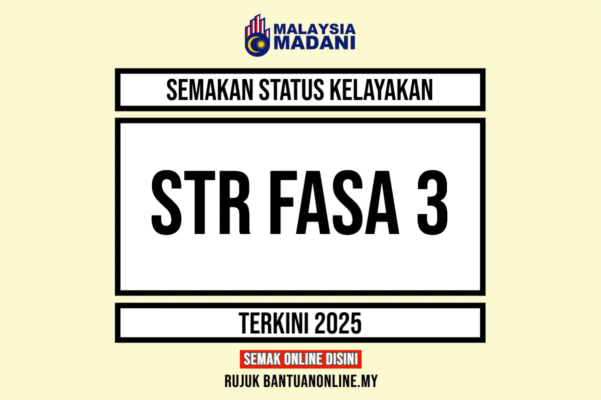 SEMAKAN STR 2025 FASA 3