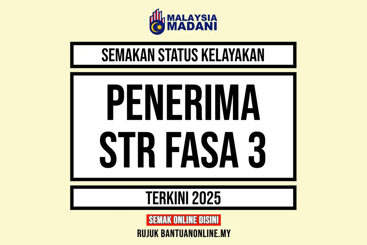 SEMAKAN STR FASA 3