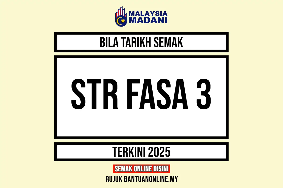 TARIKH SEMAK STR