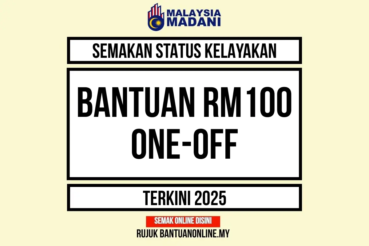 BANTUAN 100 ONE OFF