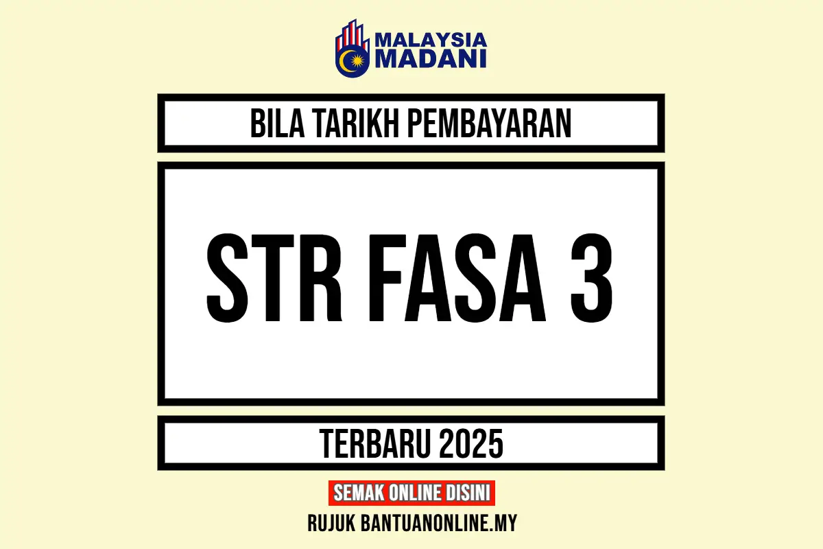 BILA PEMBAYARAN DUIT STR FASA 3