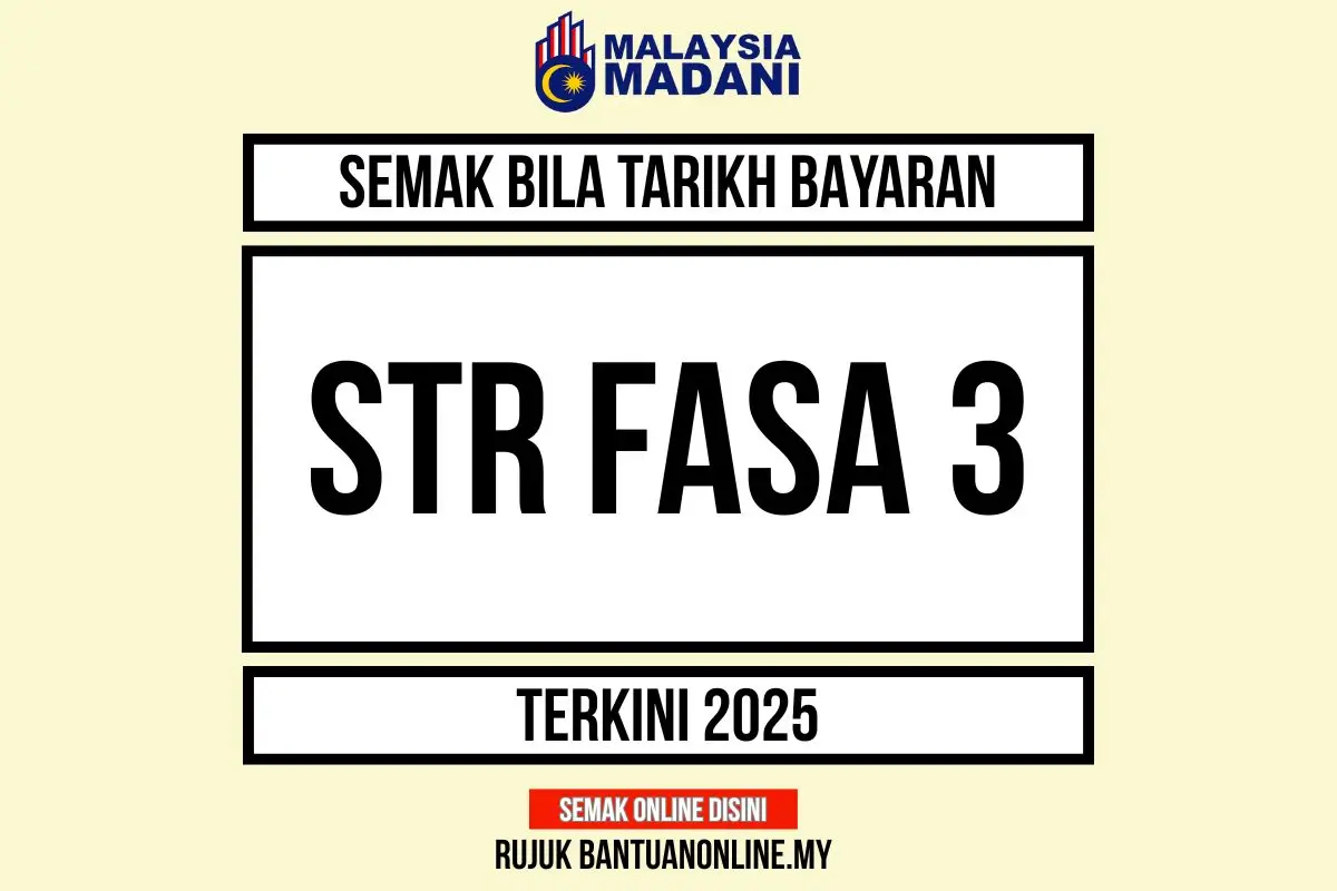 BILA TARIKH BAYARAN DUIT STR