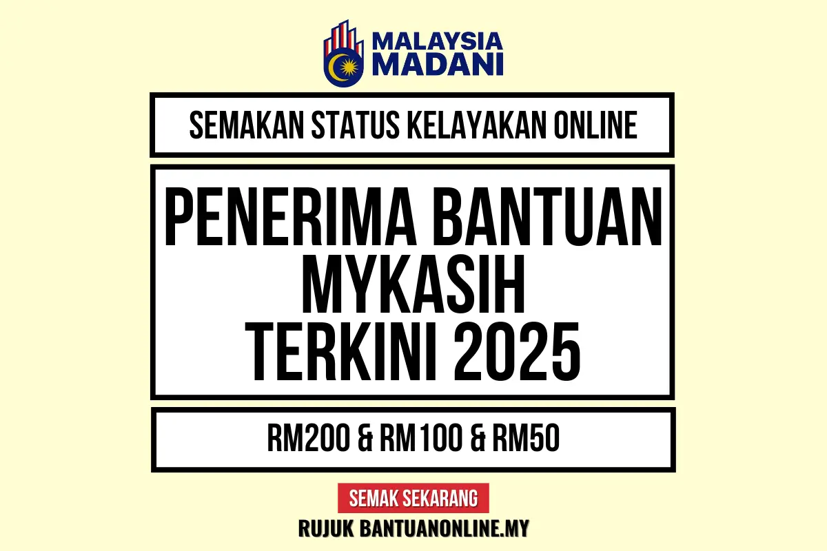 SEMAKAN MYKASIH ONLINE 2025 TERKINI