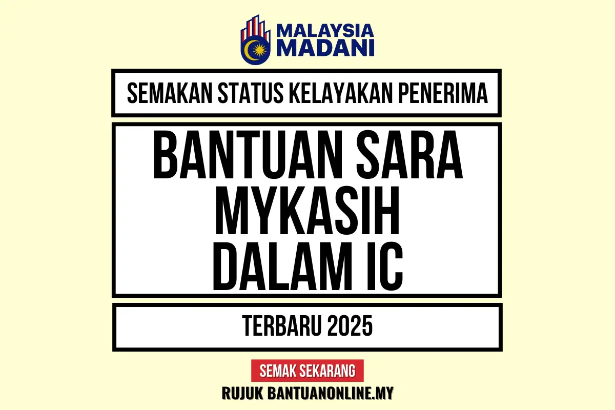 SARA MYKASIH DALAM IC 2025