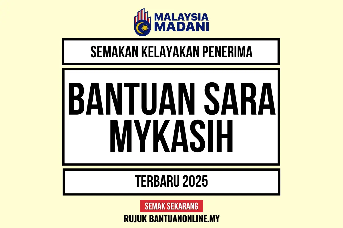 BANTUAN SARA MYKASIH SEMAKAN