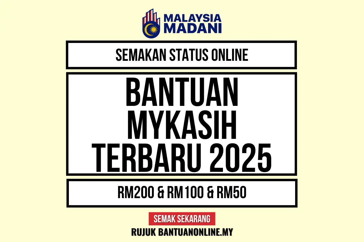 SEMAKAN ONLINE BANTUAN MYKASIH