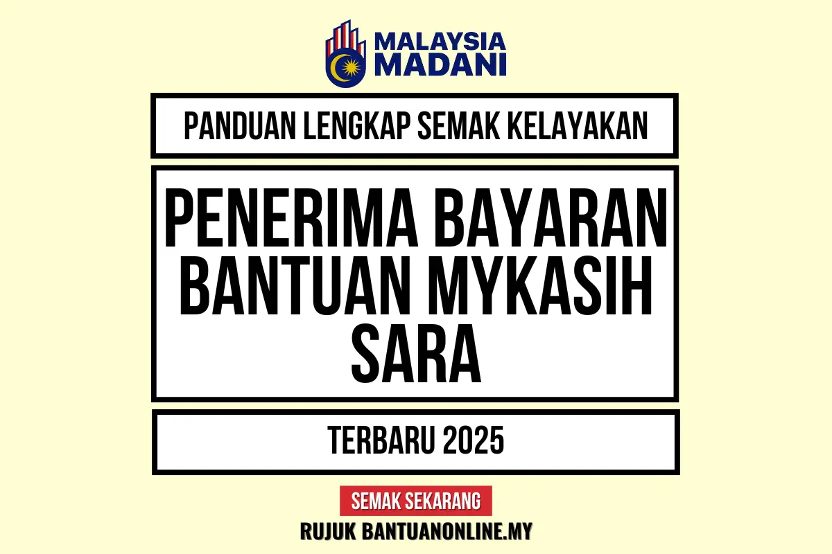 CARA SEMAK MYKASIH 2025