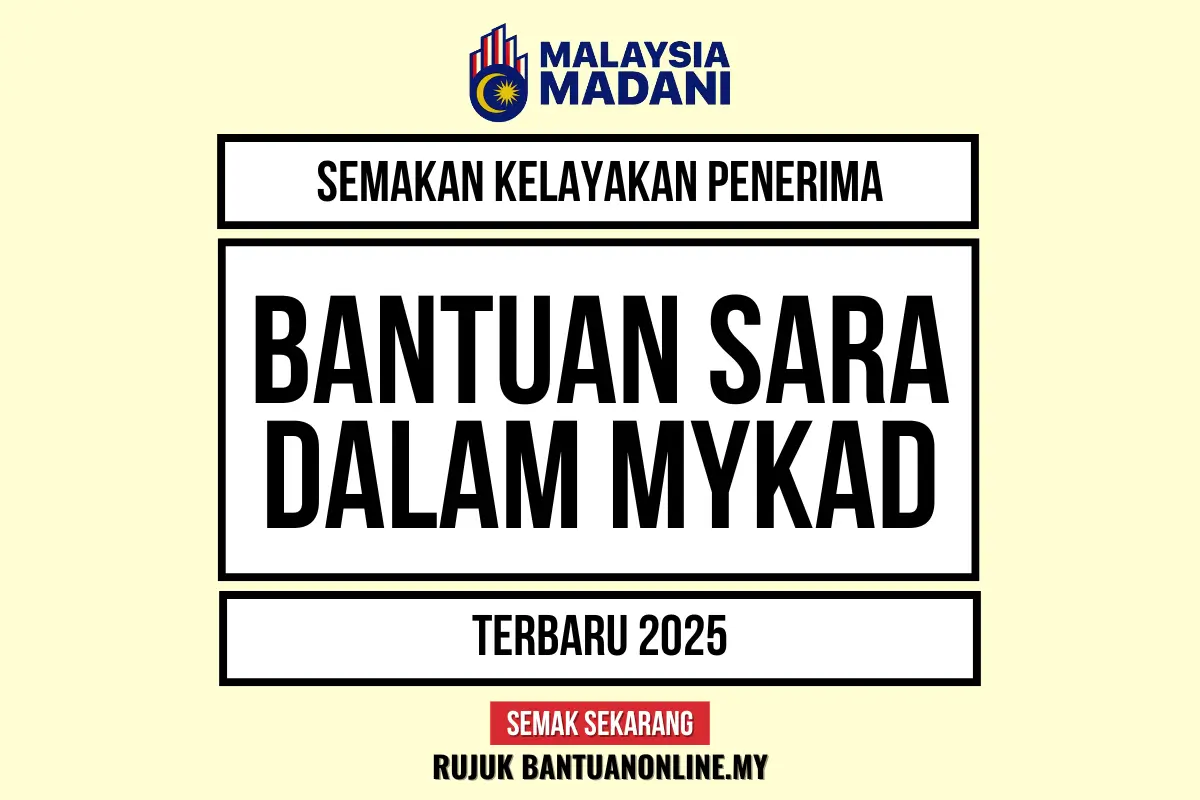 SEMAKAN SARA DALAM MYKAD