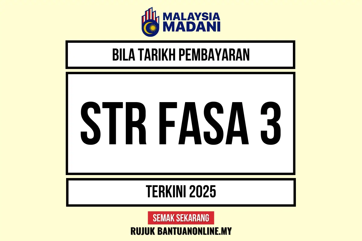 TARIKH PEMBAYARAN WANG STR
