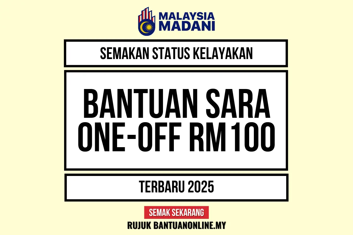 SEMAK SARA ONE OFF RM100