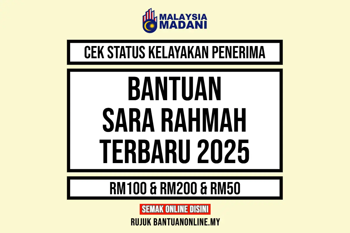 CEK BANTUAN RAHMAH