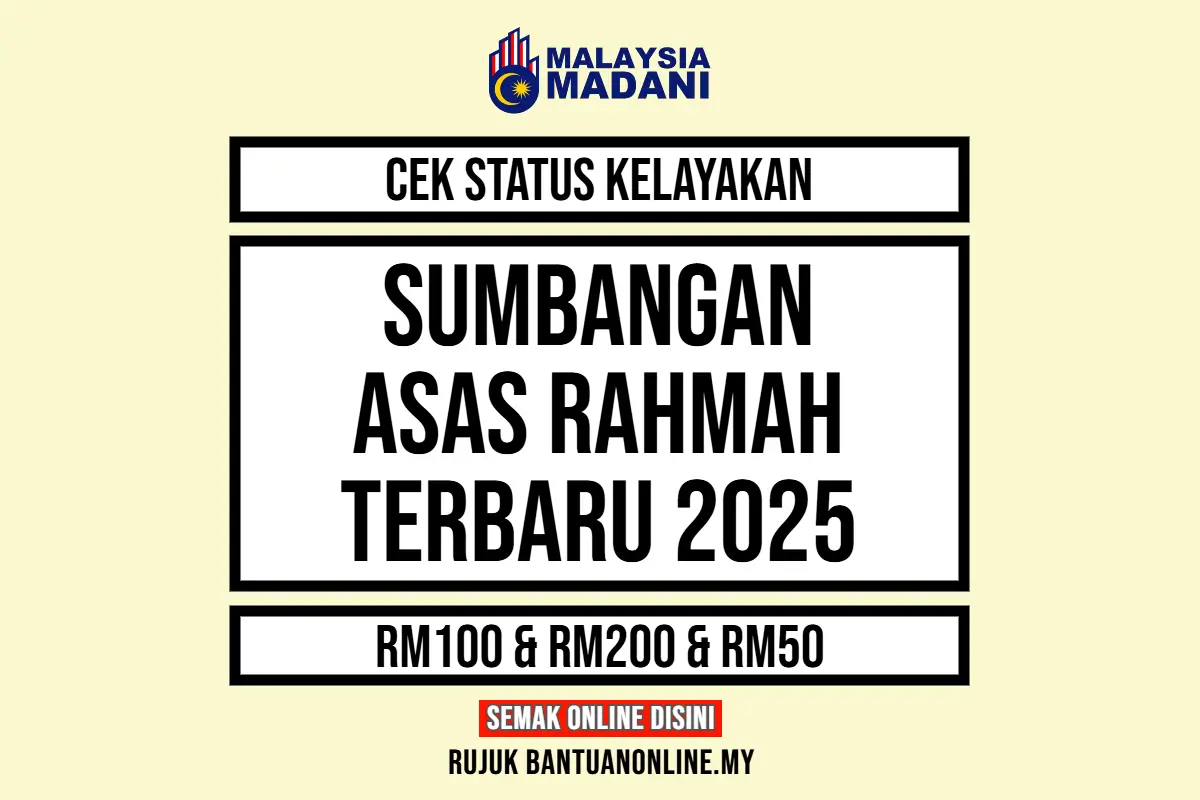 CEK STATUS SUMBANGAN ASAS RAHMAH